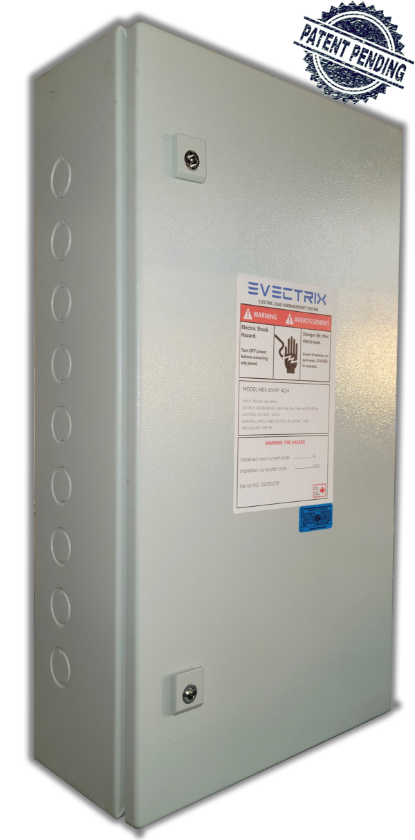 electrical load management for EV and heat pump