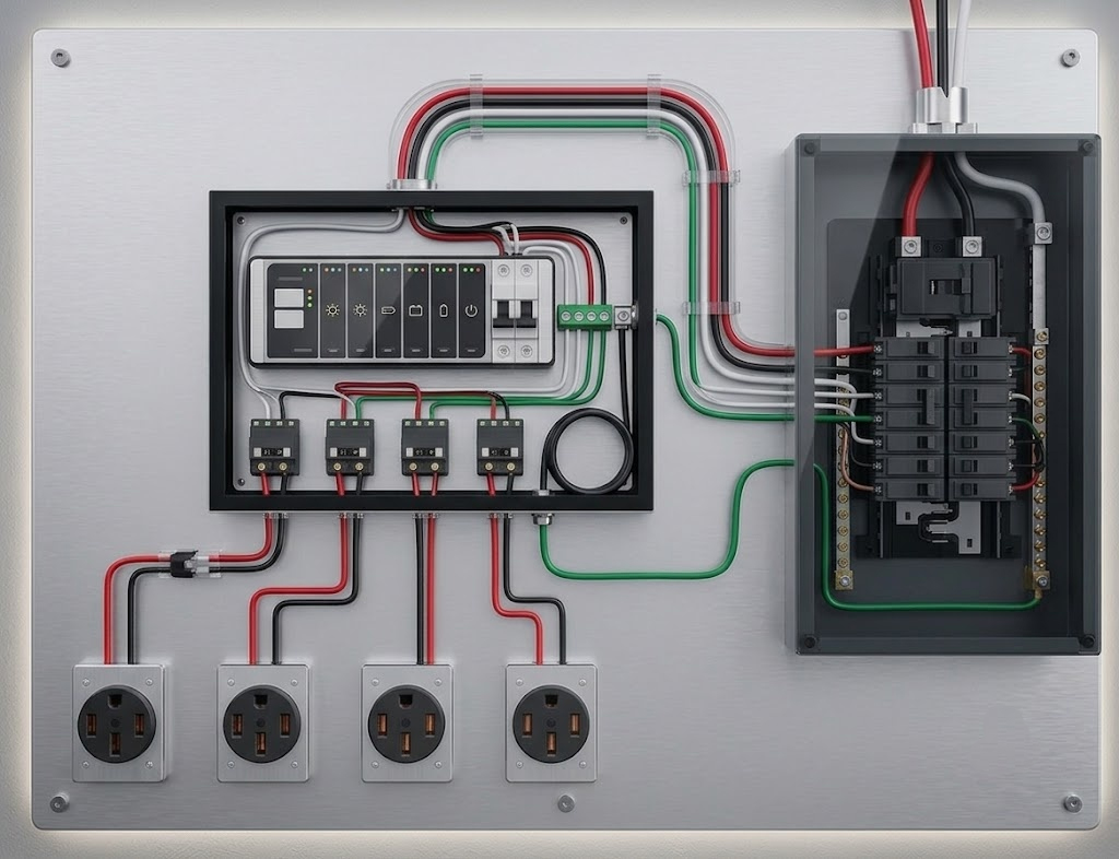 EVECTRIX 4ch EVEMS-EVECTRIX ELECTRIC LOAD MANAGEMENT SYSTEM